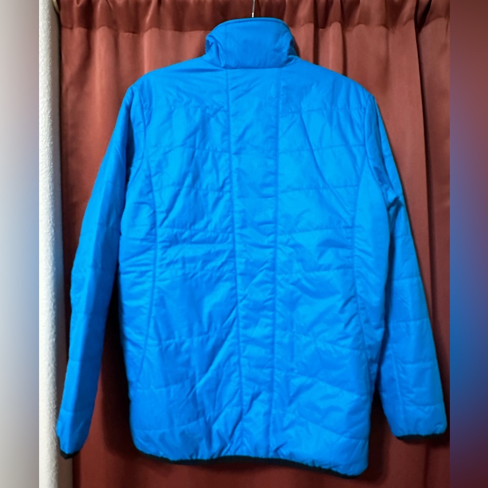 Body Glove Blue/Black Womens Large Zip-Up Lightweight Insulated Puffer Jacket - Picture 2 of 9